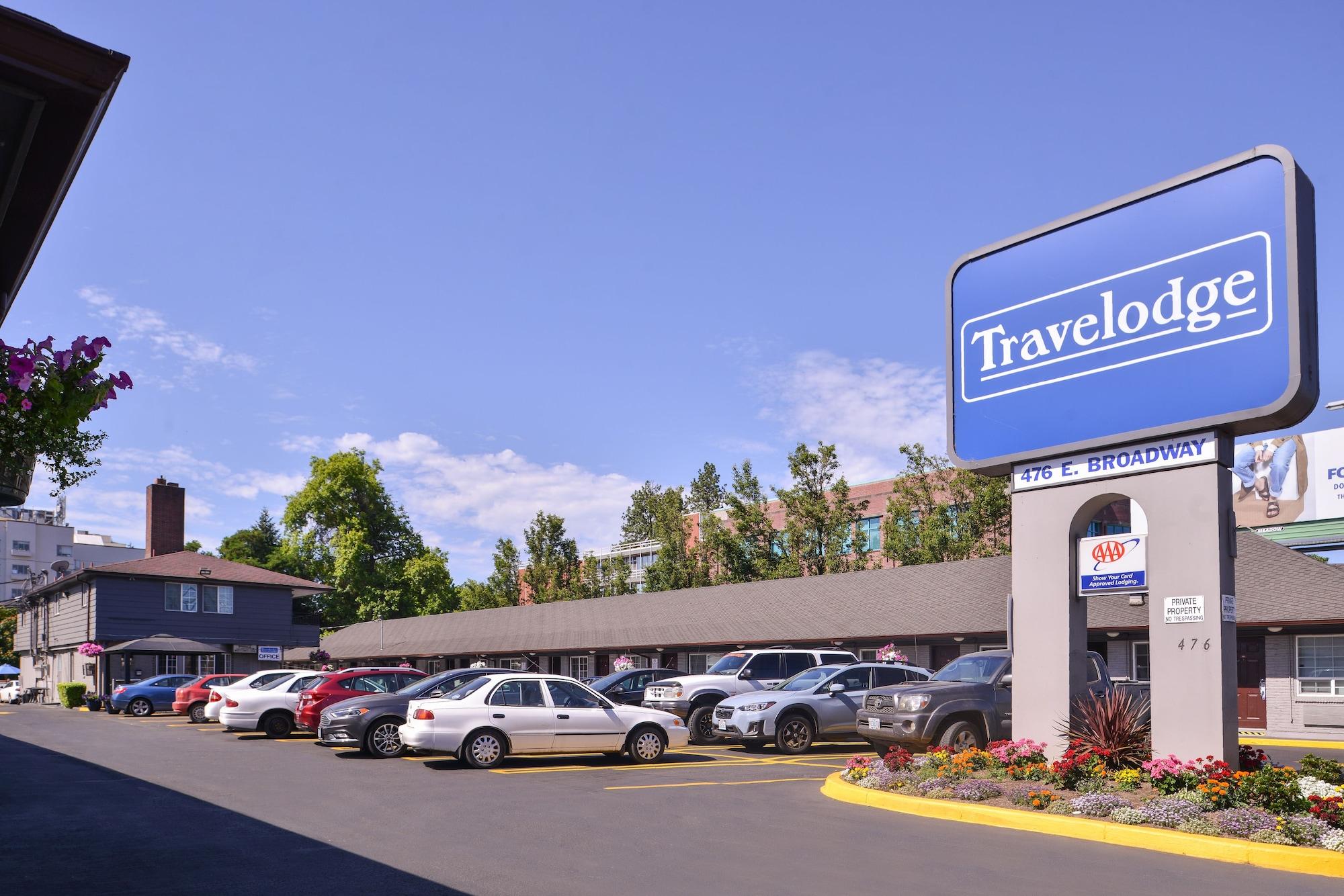 Travelodge By Wyndham Eugene Downtown/University Of Oregon Ngoại thất bức ảnh