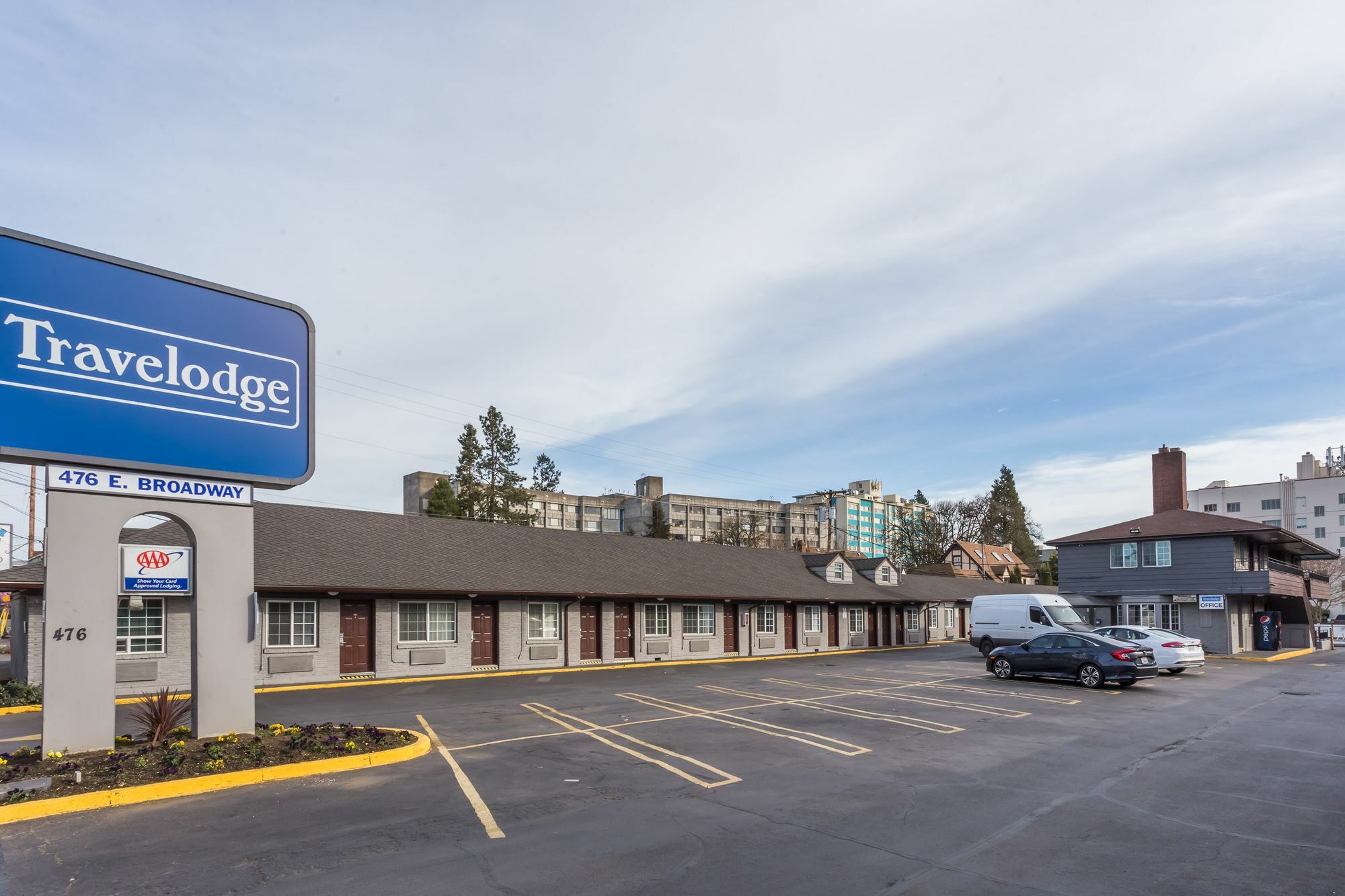Travelodge By Wyndham Eugene Downtown/University Of Oregon Ngoại thất bức ảnh